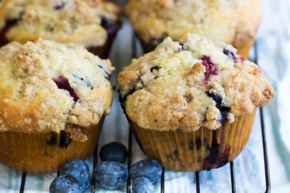 Blueberry Crumble Muffin