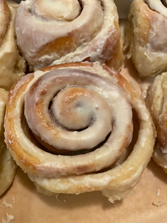 Sourdough Cinnamon rolls