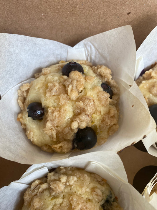 Blueberry Crumble Muffin
