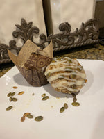 Banana walnut muffin