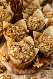 Banana walnut muffin